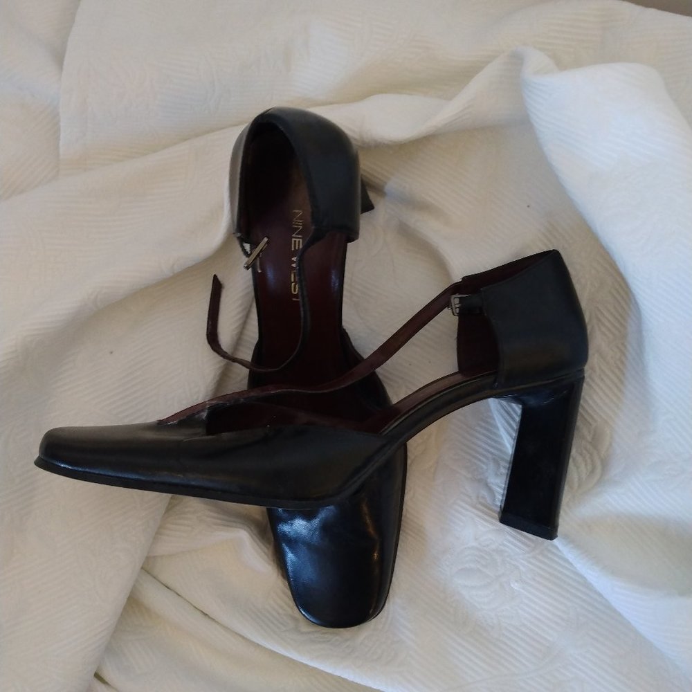 Nine West black heels